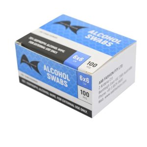 ARTIST CHOICE ALCOHOL WIPES 100PK 6X6