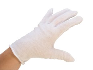 COTTON GLOVE 342CLL LADIES MED 1PR