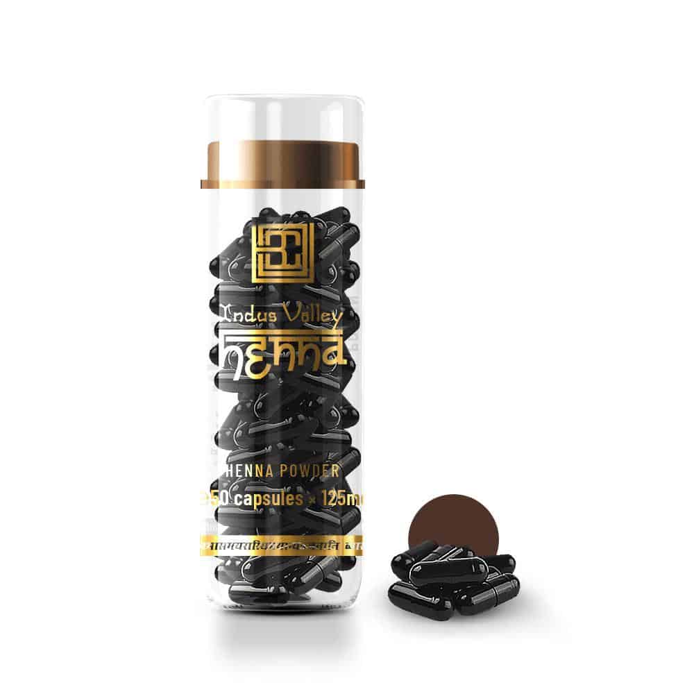 BROW CODE HENNA CAPS DK BROWN