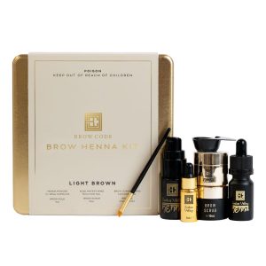 BROW CODE HENNA MINI KIT LT BRN