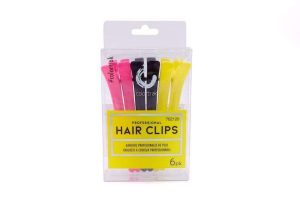 COLORTRAK PROF HAIR CLIPS 6PK