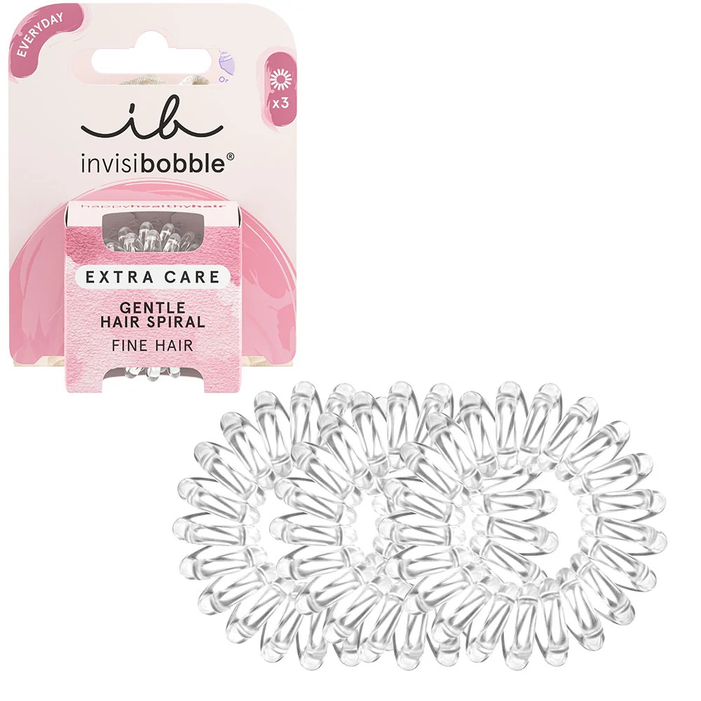 INVISIBOBBLE HAIR SPIRAL EX CARE CLEAR
