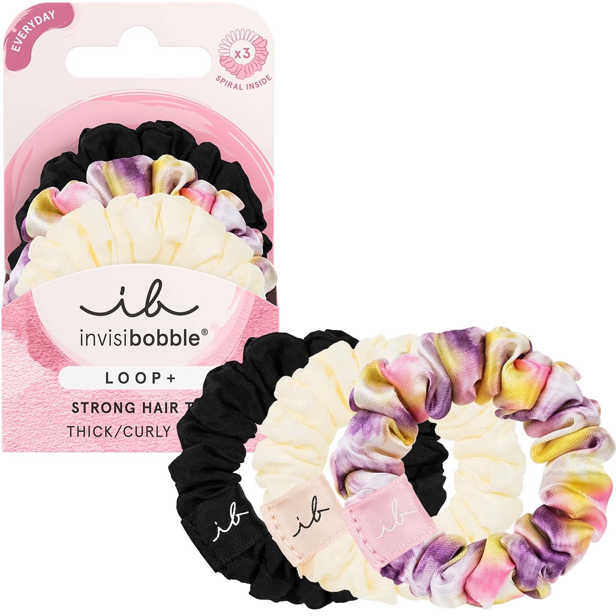 INVISIBOBBLE HAIRTIE LOOP+ STRONG 3PC