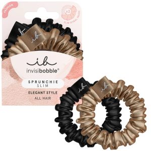INVISIBOBBLE SPRUNCHIE SLIM GOLDEN 2P