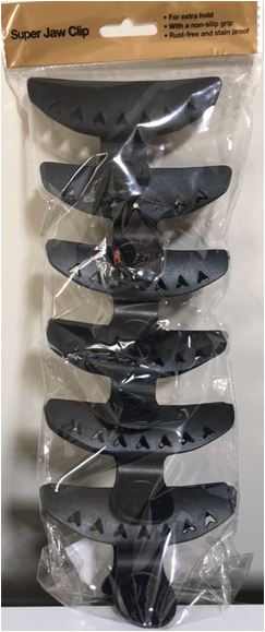 SUPER JAW CLIP 6PK