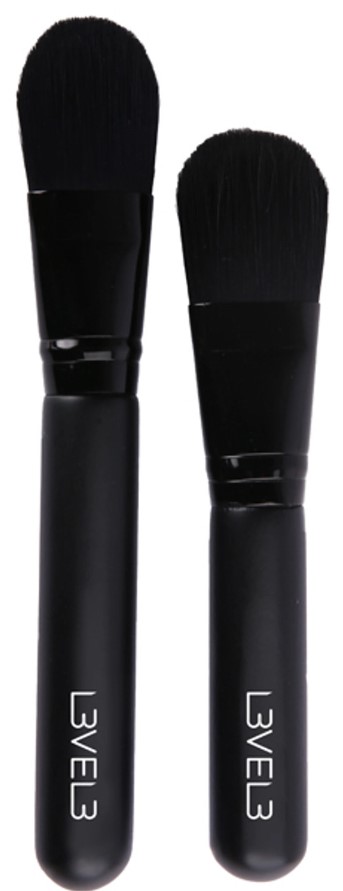 L3 2 PIECE FACE MASK BRUSH SET