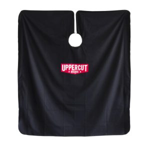 UPPERCUT BLACK BARBER CAPE