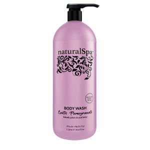 NAT SPA BODY WASH 1L EXOT. POMEG.