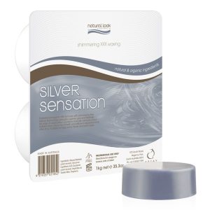 NAT LOOK SILV. SENSATION SOLID WAX 1KG