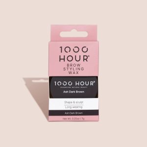 1000HR BROW STYLING WAX ASH DK BRN