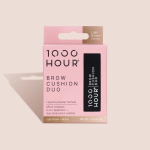 1000HR BROW CUSHION DUO L.BRN HON