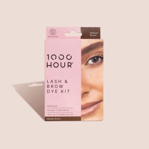 1000HR LASH & BROW DYE KIT MED BRN