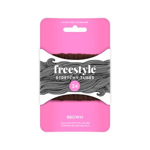FREESTYLE TUBES 24PC BROWN