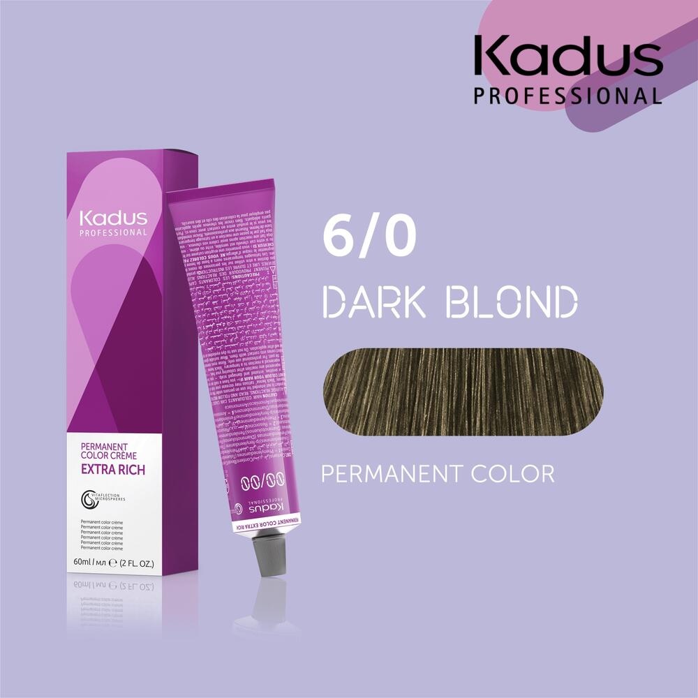 KADUS PERMANENT COLOR 6/0 60G