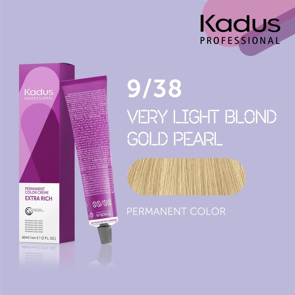 KADUS PERMANENT COLOR 9/38 60G