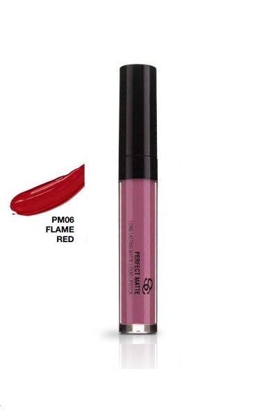 SALERM MATTE LIPSTICK FLAME RED