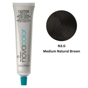 NOVACOLOR N3.0 MED NAT BROWN 60G