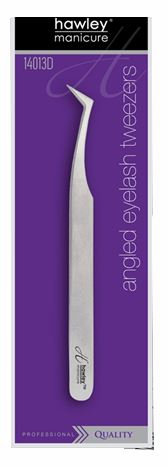 HAWLEY SS LASH TWEEZER ANGLED