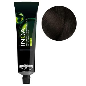 LOREAL INOA 5.32 LIGHT BRN GOLD SHIM.