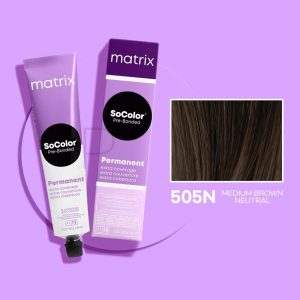 SOCOLOR 505N MED BROWN NEUTRAL EC