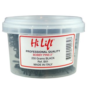 HI LIFT BOBBY PIN BLACK 2" 250GR