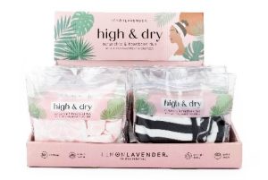 LEMON LAV SCRUNCH H.BAND DUO 24PC