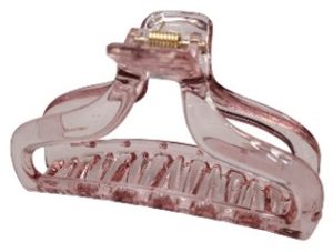 PINK PEWTER CLIP TRANS. PINOT NOIR