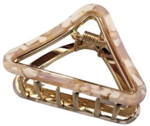 PINK PEWTER CLIP TRIGON BEIGE