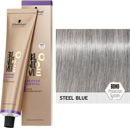 BLONDME BLONDE LIFTING L-STEEL BLUE