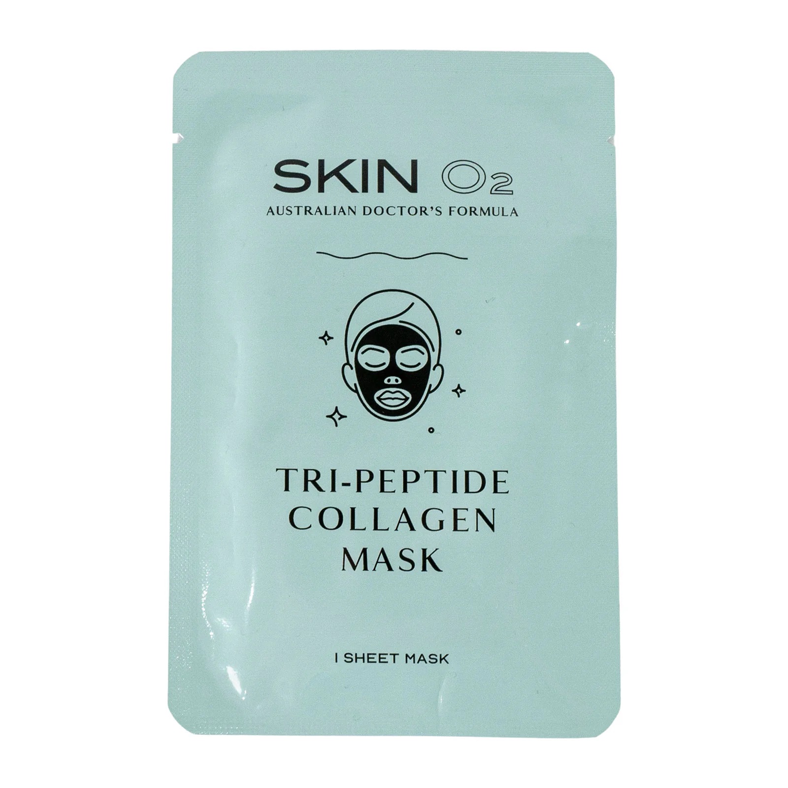 SKIN O2 TRI-PEPTIDE COLL. SHEET MASK
