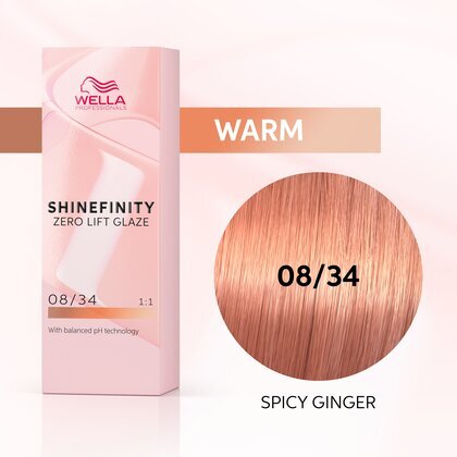 SHINEFINITY GLAZE 08/34 SPICY GINGER