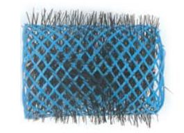 SWISS ROLLER L.BLUE 42MM PK4