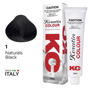 KERATIN COLOUR 1 BLACK