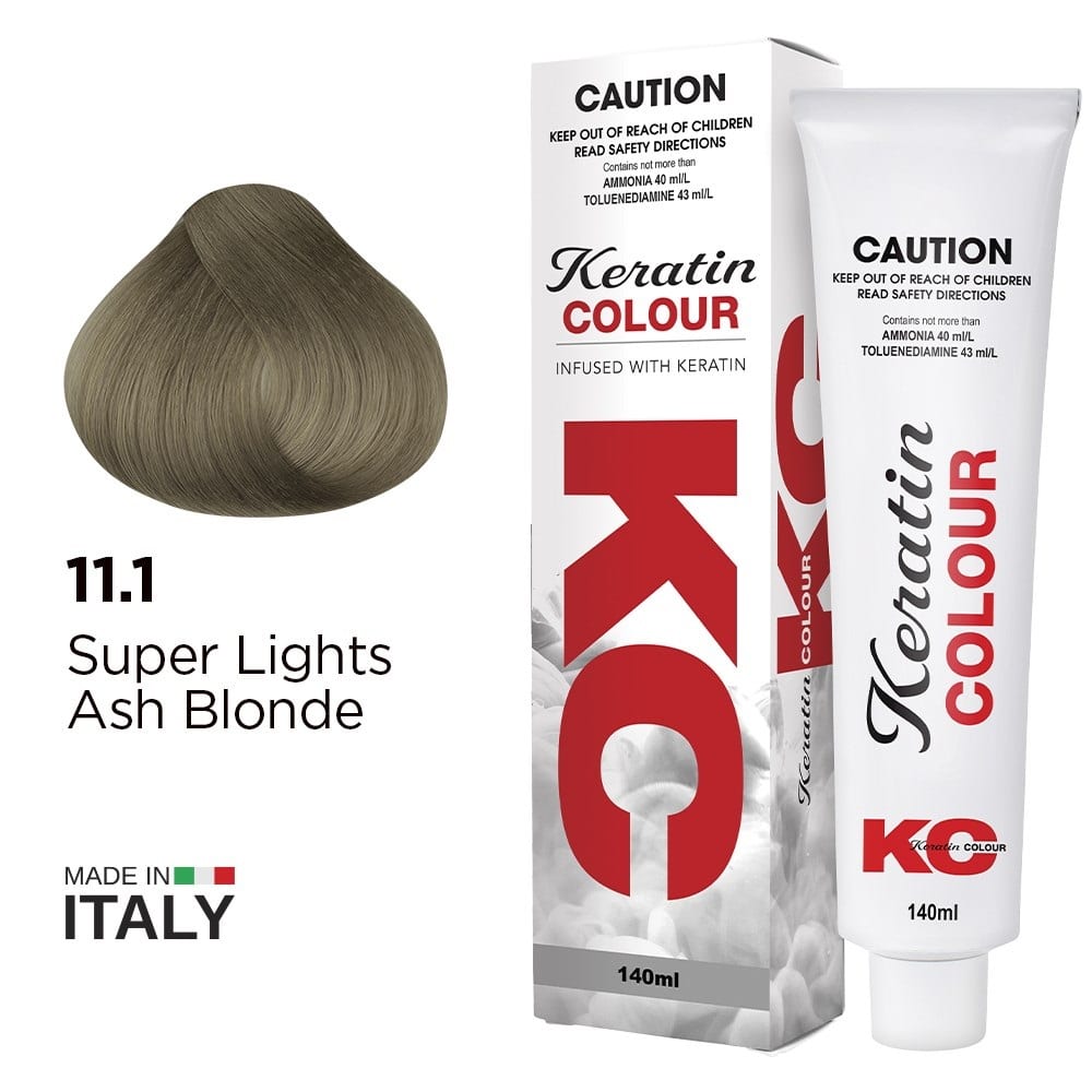 KERATIN COLOUR 11.1 SUPER LT ASH BLO