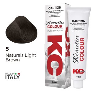 KERATIN COLOUR 5 LIGHT BROWN
