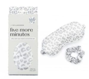 LEMON LAV SATIN MASK & SCRUNCH CAT