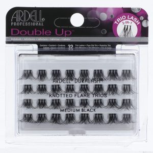 DBL TRIO INDIVIDUALS MED/LNG BLK LASH
