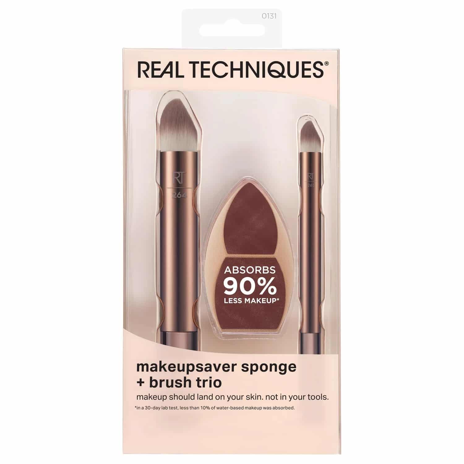 REAL TECH MAKEUP SAVER SPONGE + BRUSH