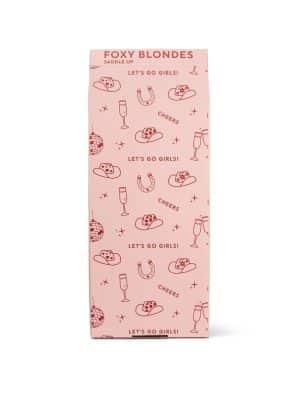 FOXY BLONDES EXTRA LONG SADDLE UP