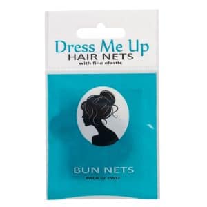 DMU BUN NET BLACK 2PK