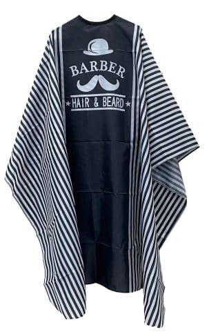 BARBER CAPE HAIR & BEARD